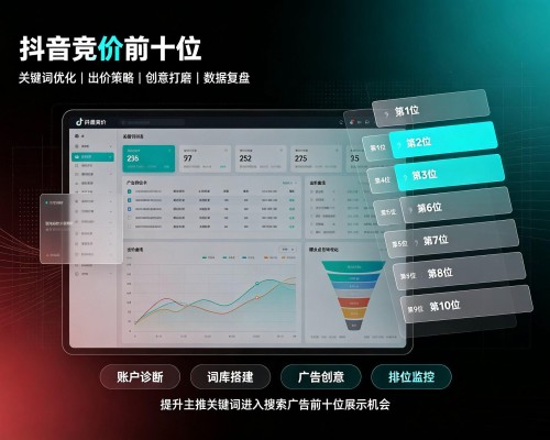 叠彩抖音搜索竞价